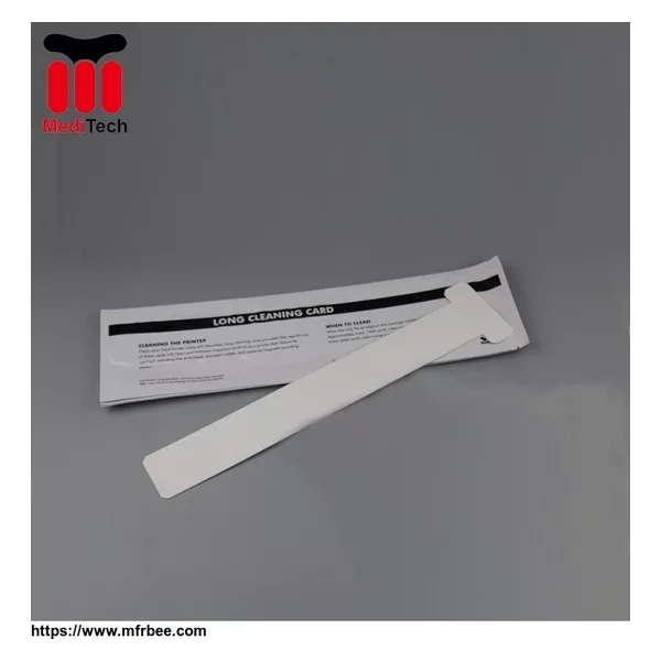 Zebra Card Printers Cleaning Kit Long Cleaning Card