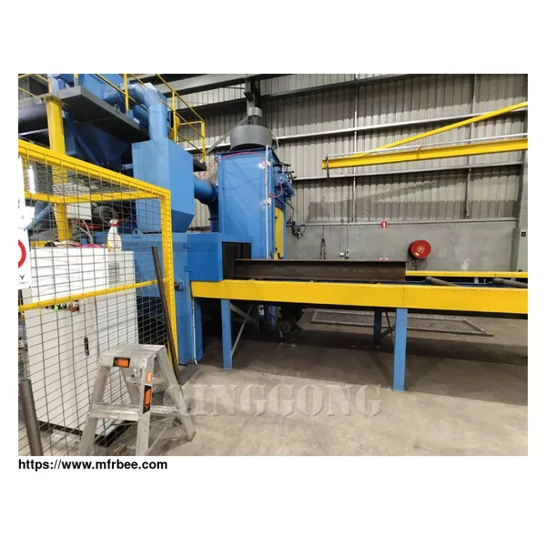H BEAM SHOT BLASTING MACHINE