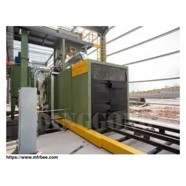 H BEAM SHOT BLASTING MACHINE