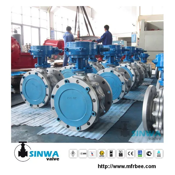 Ball valve:2pc WCB floaing Flange Ball valve