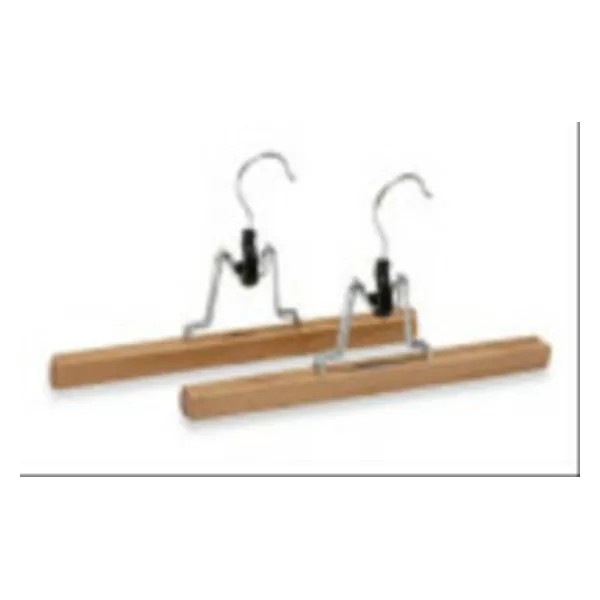 Deluxe trouser hangers with felt padding