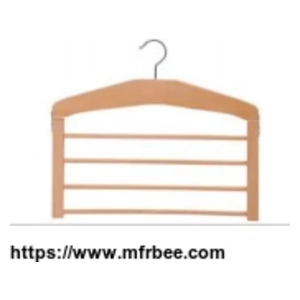 High class wooden space saving hanger
