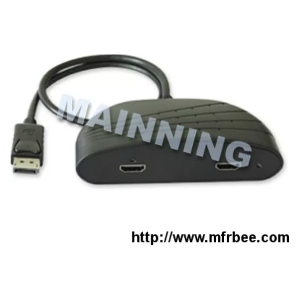 DP To 2 * HDMI Adapter Cable