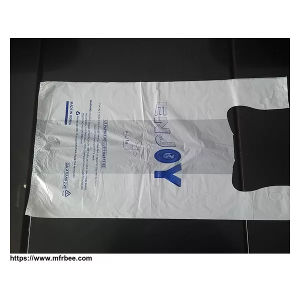 Block T-Shirt Bag for Supermarket
