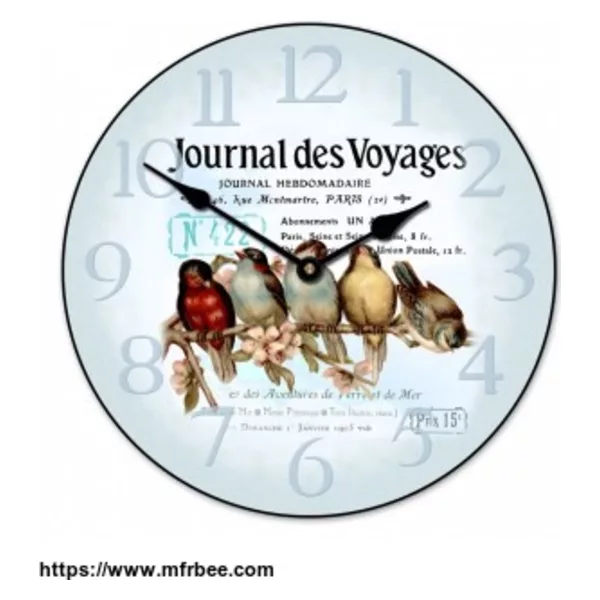 Birds on a Limb Clock
