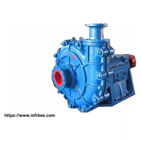 Rubber metal impeller slurry pump,mineral processing slurry pump