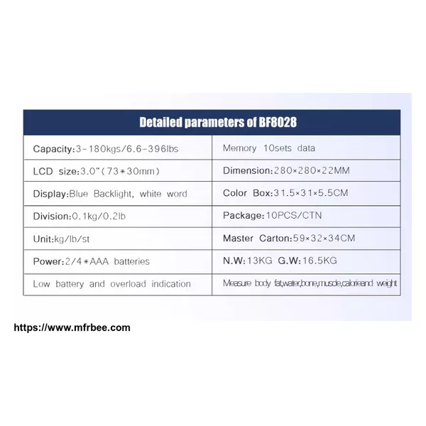 Smart high quality bluetooth body scale