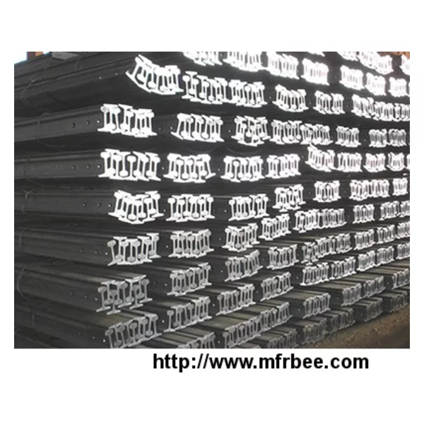 Heavy steel rail