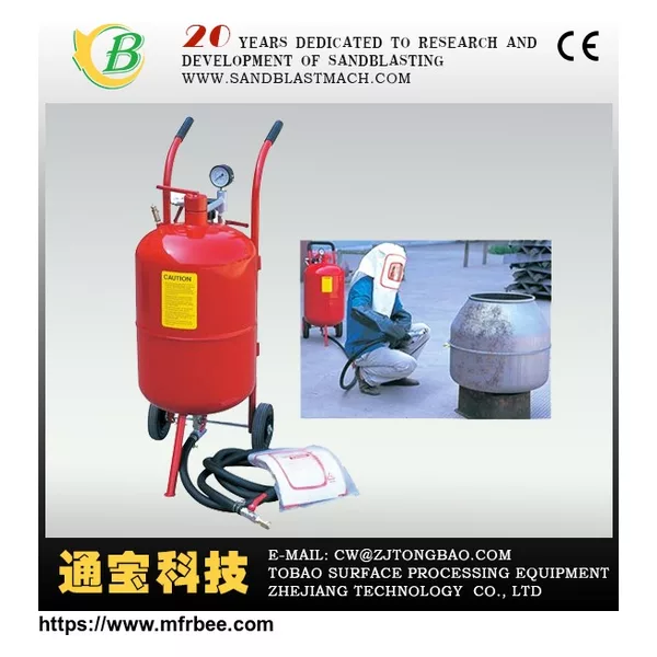 Mini sandblasting machine/small sand blasting pot
