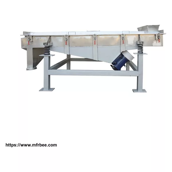 linear vibrating screen sieve machine