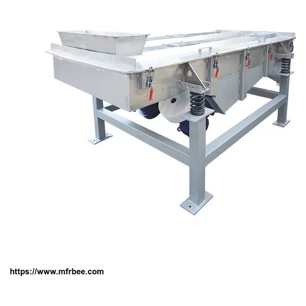 linear vibrating sifter screen sieve machine