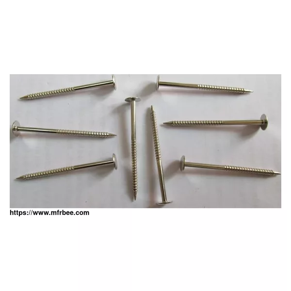 Screwed nails