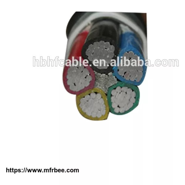 Aluminum conductor PVC insulation PVC Jacket cable VLV