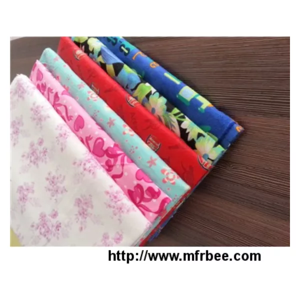 Cotton brushed fabric
