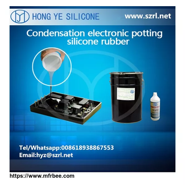 liquid potting silicone rubber for solar panels