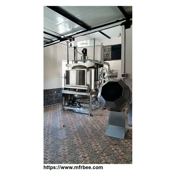 High security adjustable automatic vacuum fryer
