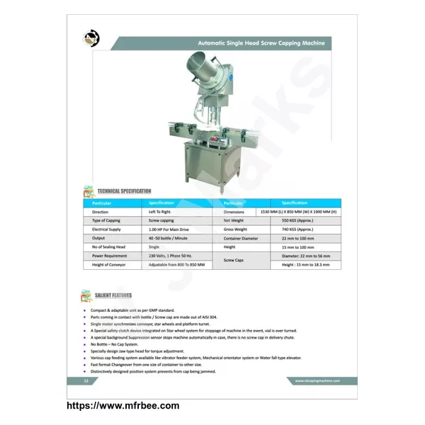 Bottle Capping Machine