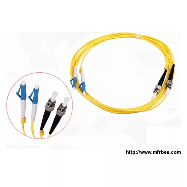 Single mode LC-ST(PC/UPC) patch cord(duplex)
