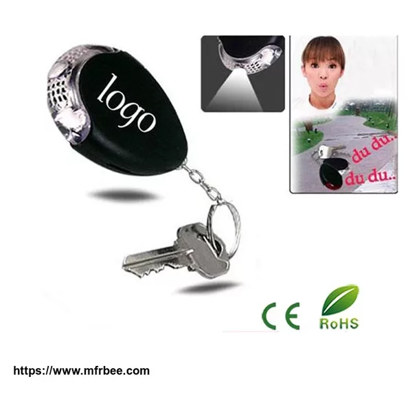 LED Whistle Keychain