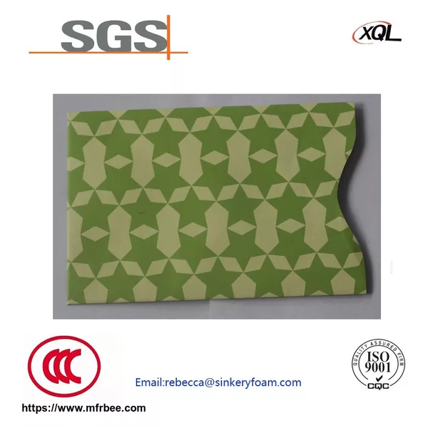 Top selling anti-tear RFID blocking credit card sleeve