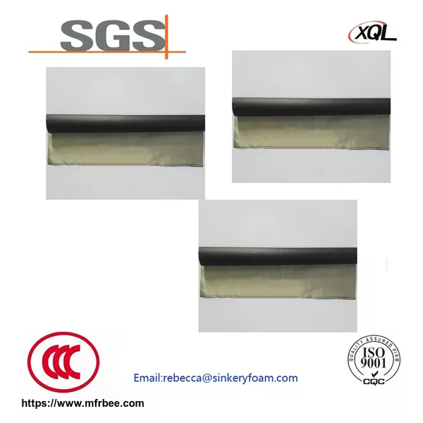 Durable copper fiber conductive fabric for wallet insert