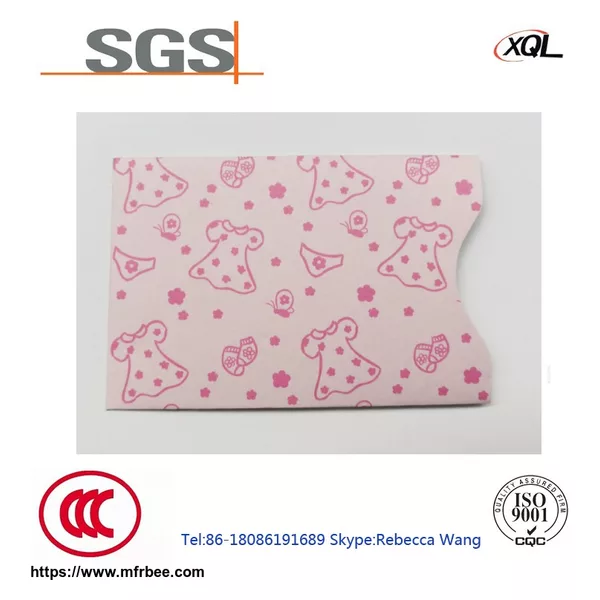 China manufacturer of water proof RFID blocking card sleeve