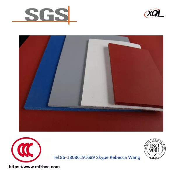 Shock Proof heat resistant Silicone Rubber Foam Sheets