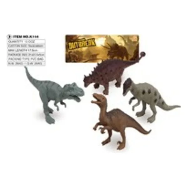 High quality children small plastic dinosaur toys set
