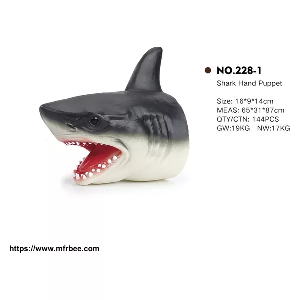 The latest shark hand puppets for children