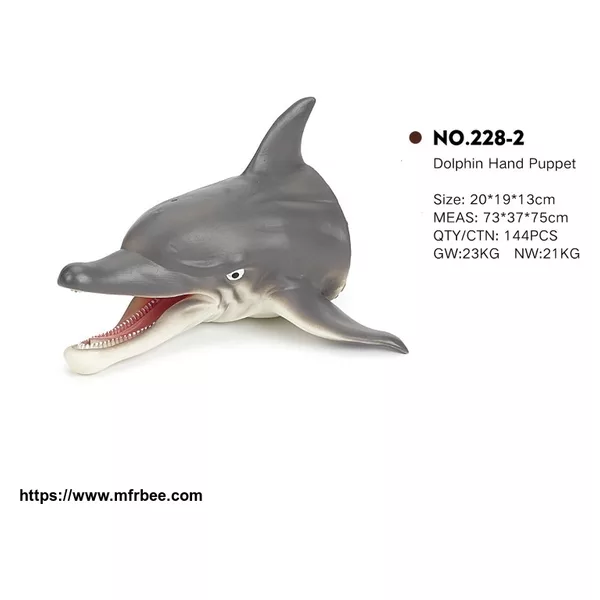 The latest dolphin hand puppets for children