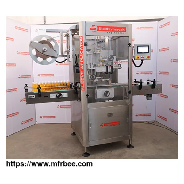 Automatic Neck Shrink Sleeve Applicator Machine