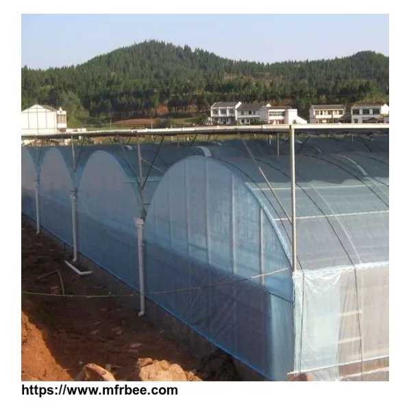 Multi-span plastic film greenhouse for agriculture