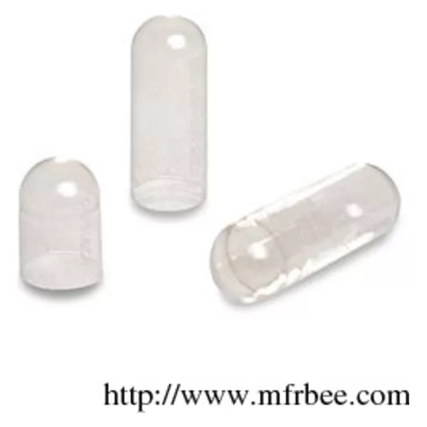 Transparent Halal Empty Capsule Size 0