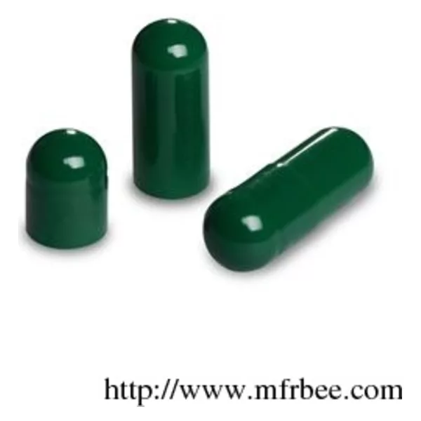 Halal Capsules Size 000 Dark Green