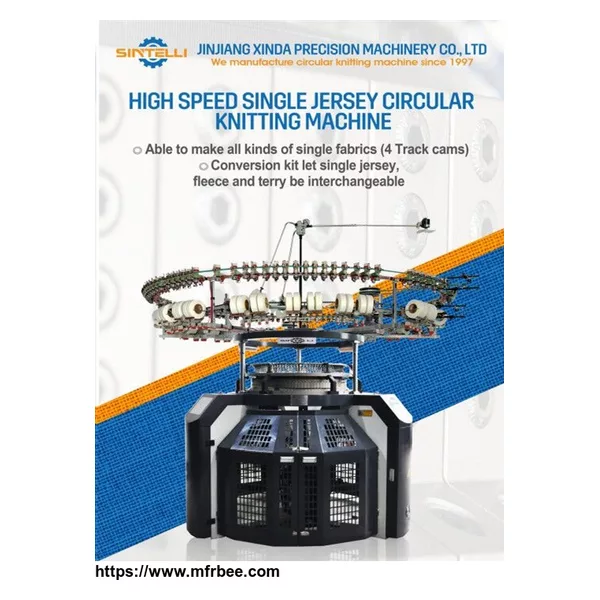 High Speed High Quality Single Jersey Circular Knitting Machine