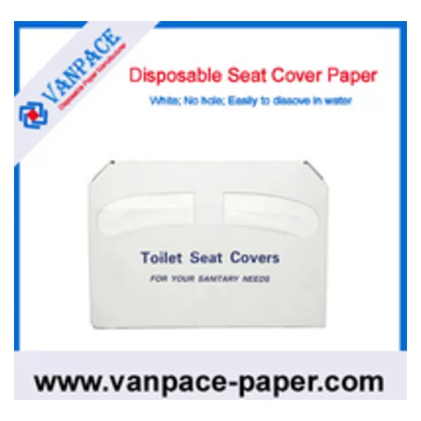 1/2 Fold toilet seat cover paper
