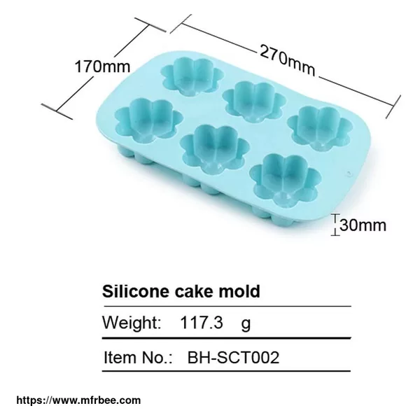 Silicone Flower Cake Molds