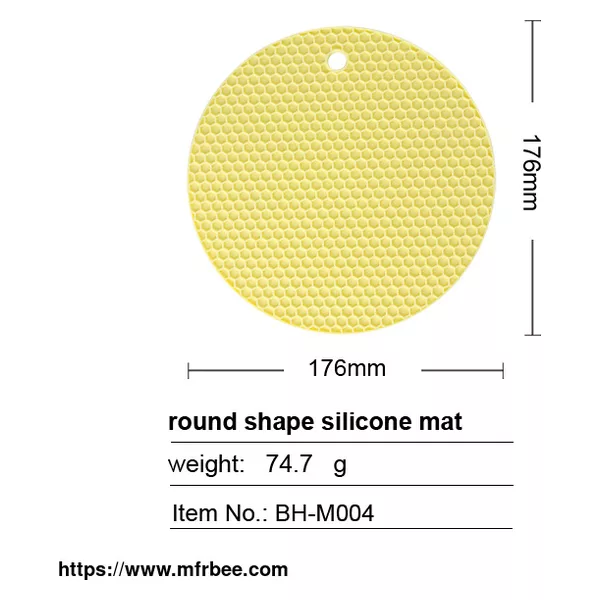Round Silicone Placemats