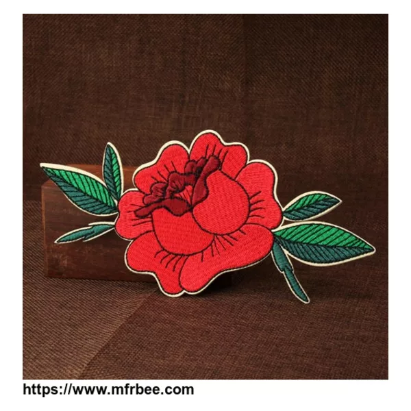 Custom Embroidered Patches | Flower Embroidered Patches