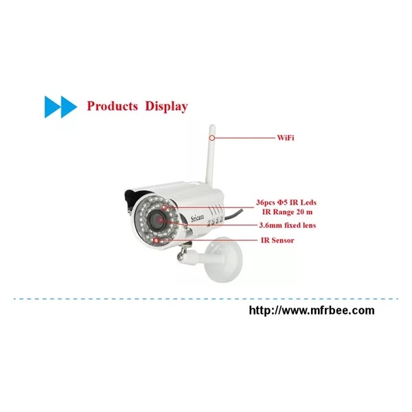 Indoor / Outdoor Waterproof IR CCTV Camera