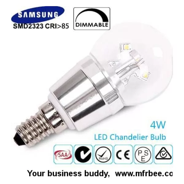 4W E14 LED Bulbs - Small Edison Screw (SES)