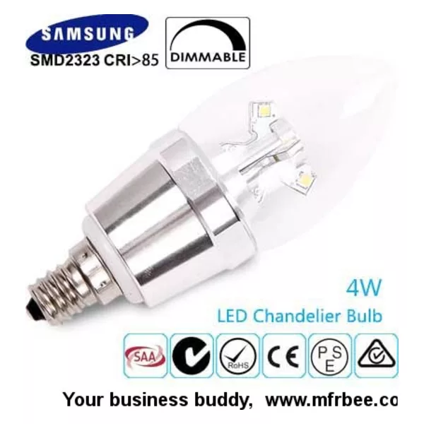 4w Dimmable Candelabra (E12) Chandelier