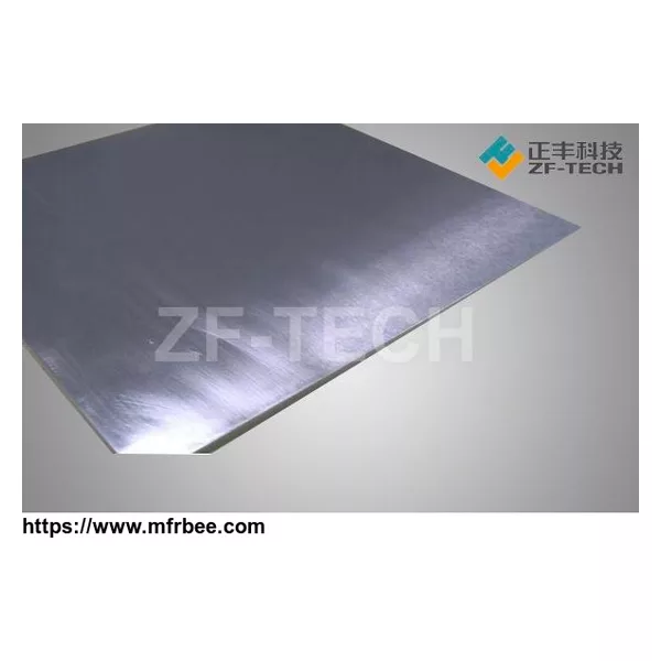 Extra wide molybdenum plate