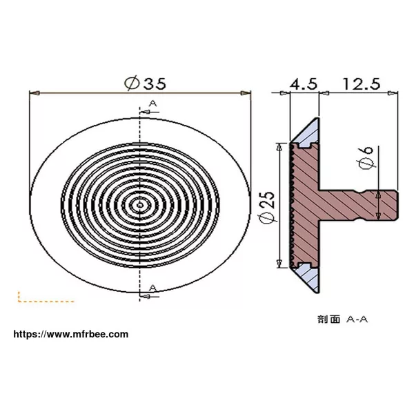 Waring Stainless Steel Tactile Indicator (XC-MDD1313)