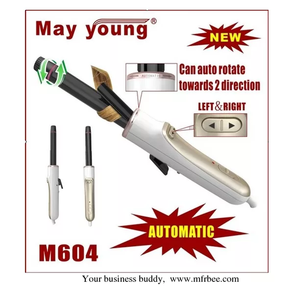 2013 NEW magical automatic rotating hair curling iron M604