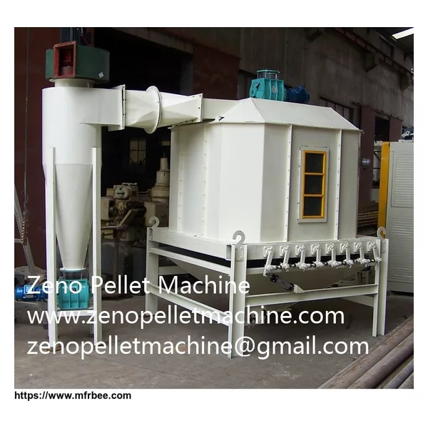 Feed pellet cooler machine