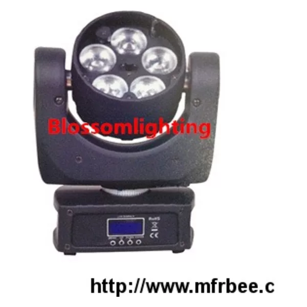 5*10W 4IN1 LED Moving Head Beam Zoom Light (BS-1042)
