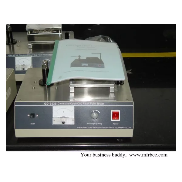 GD-3536 Cleveland Open Cup Flash Point Tester