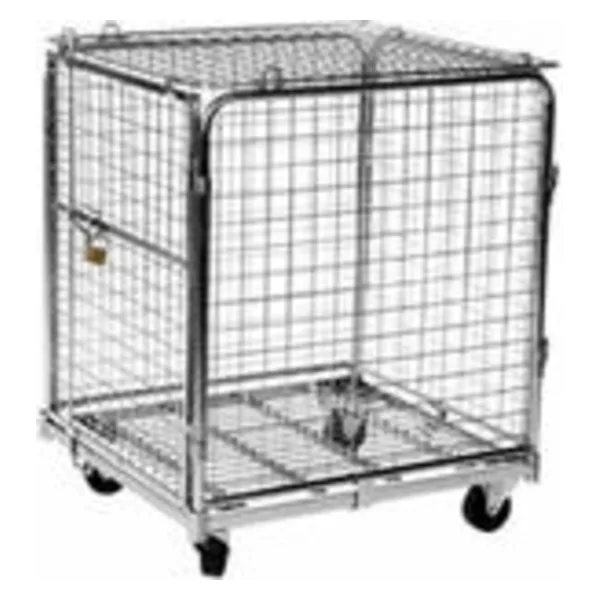 Lockable Wire Containers Ensure the Security of Goods