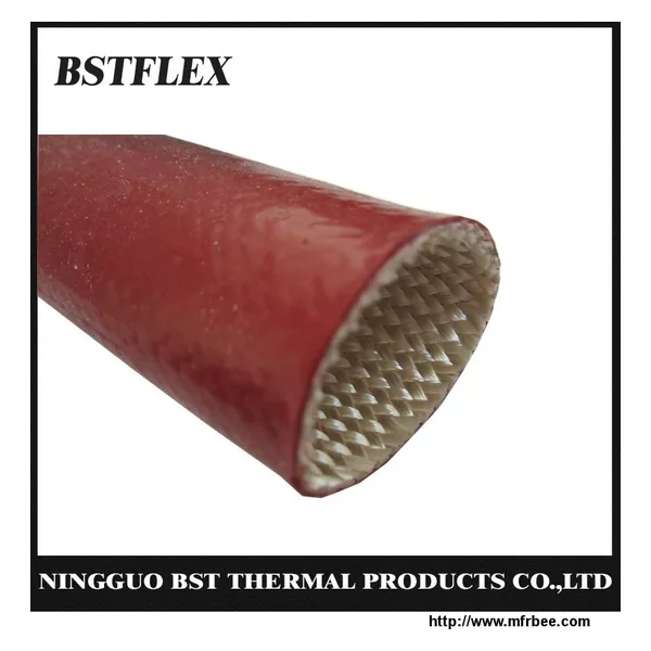 Economic Silicone Rubber Fiberglass Braided Fire Sleeve